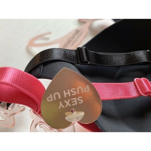 Juicy Couture Bra 2 Pack Sz 34C SEXY Push Up - Picture 9 of 9